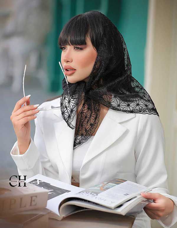 مینی اسکارف مجلسی