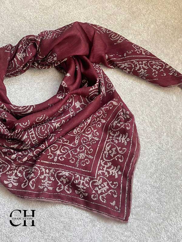 روسری نخ گارزا کد r5